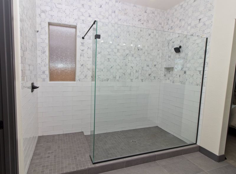 Large Format Tile Shower